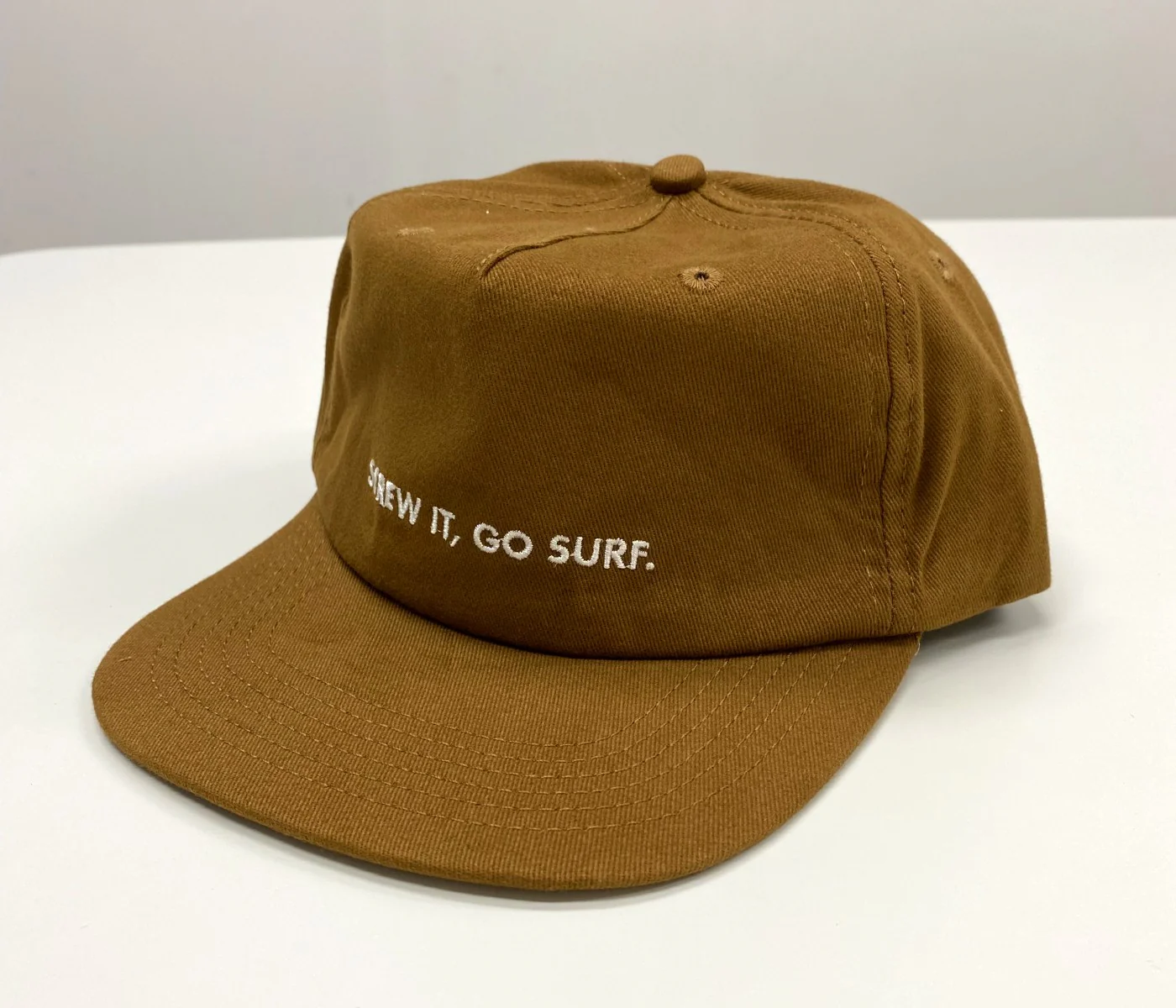 Screw It, Go Surf Cap - Dark Khaki - Image 3