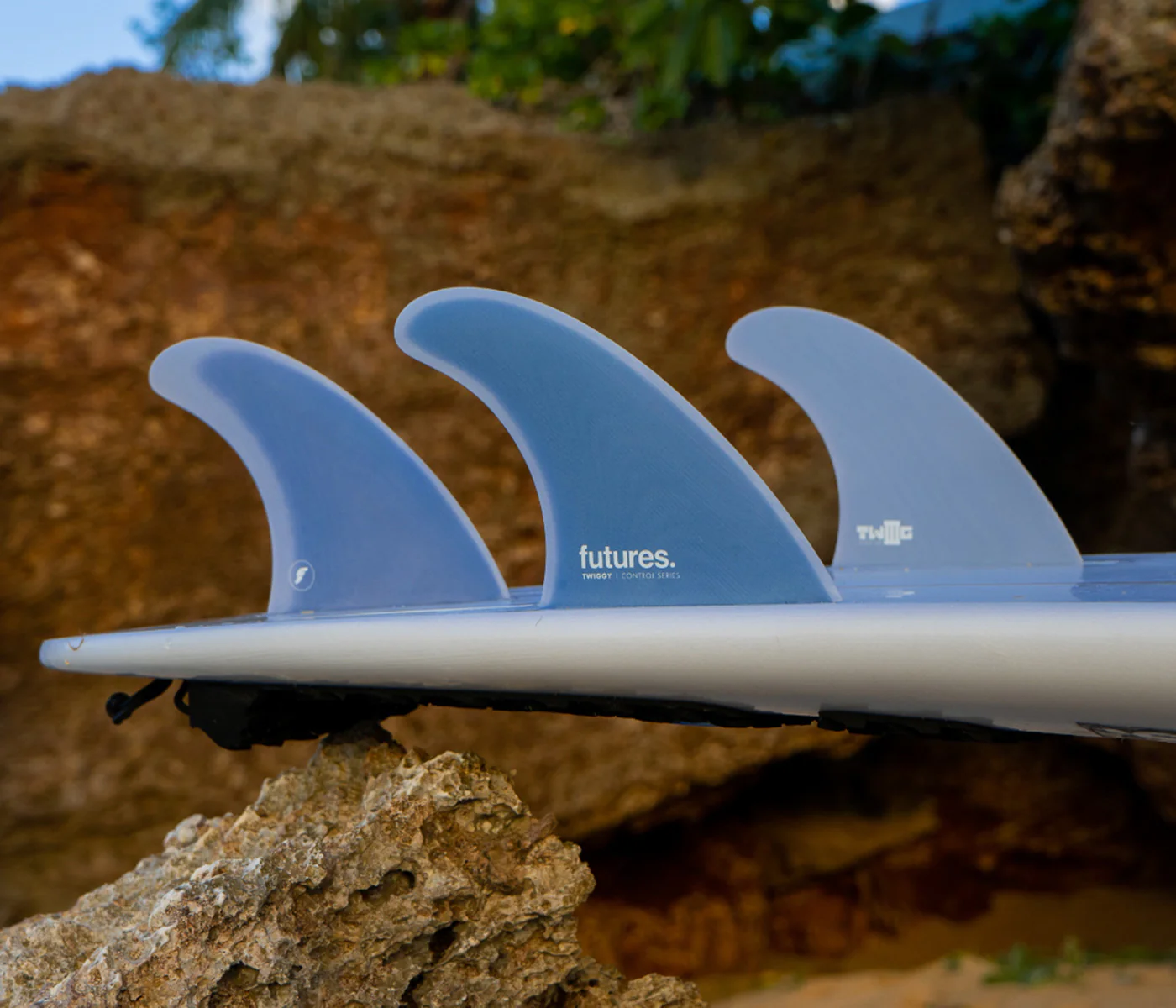 Twiggy Fiberglass 5-Fin Step-Up - Image 4